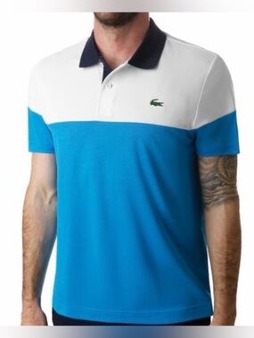 Lacoste Sport Short Sleeve Size S-3 Polo Shirt for tennis or pickleball